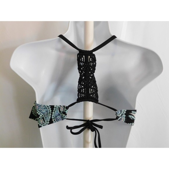 Arizona Swim Top Multi Colored Print Size Small - Picture 4 of 7